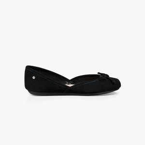 Ugg Lena Women Flats Black (1543KVUFS)